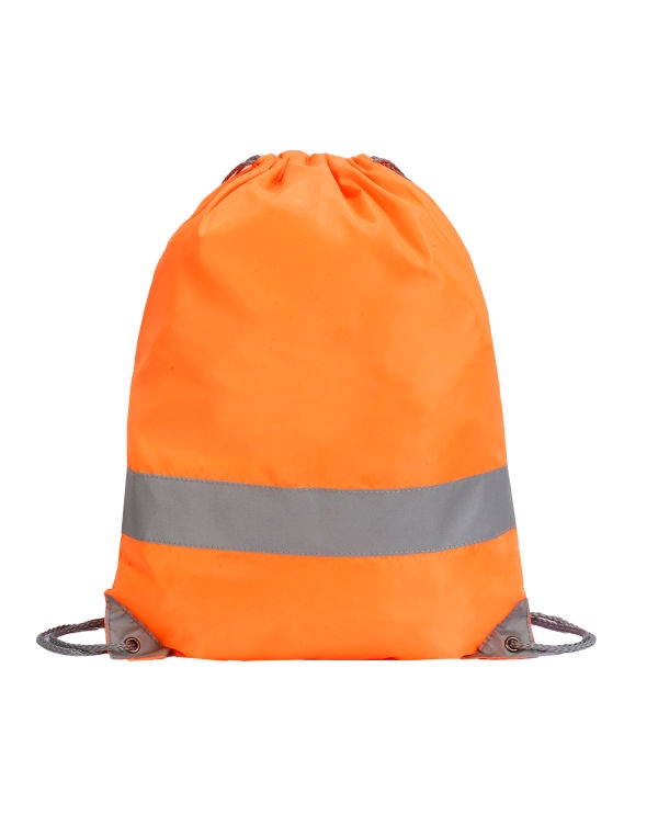 Hi-Vis Orange Stafford Drawstring Tote Backpack – Work Safety Protective Equipment – BTC – Regus Supply