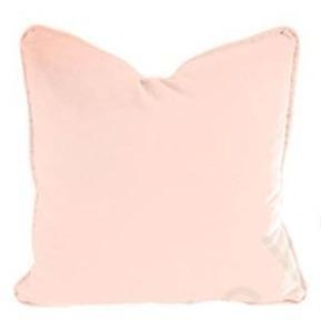Velvet Cushion Covers 50x50cm – Baby pink – Decked Deco LTD