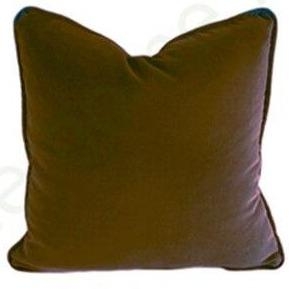 Velvet Cushion Covers 45x45cm – Chocolate – Decked Deco LTD