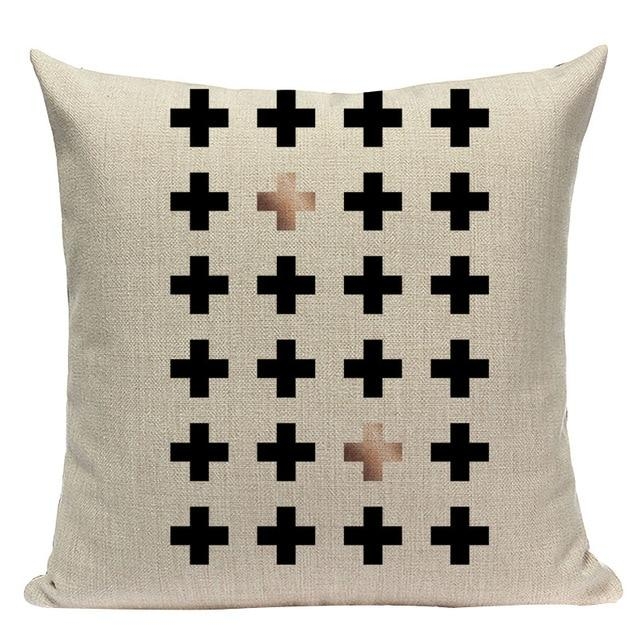 Geometric Cushion Cover Collection L310-24 – Decked Deco LTD