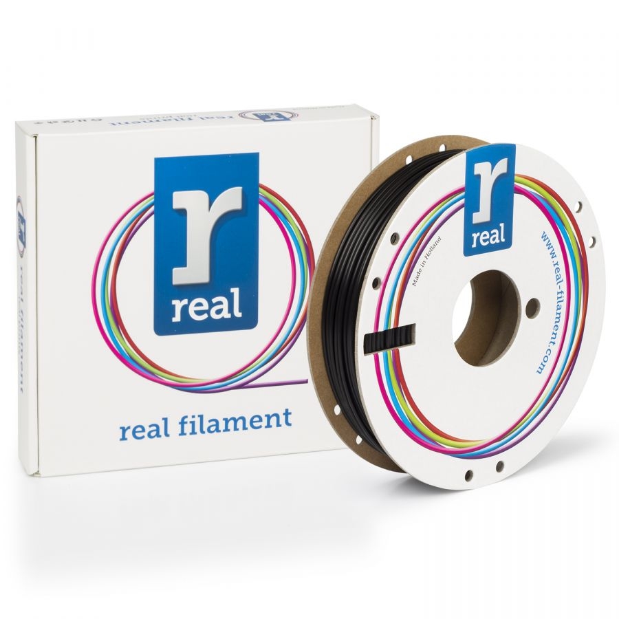 High-quality PLA filament – Tough – Multiple colors 1.75-2.85 mm – 0.5-1-5 kg, 2.85mm – Black – 500g – Real Filament