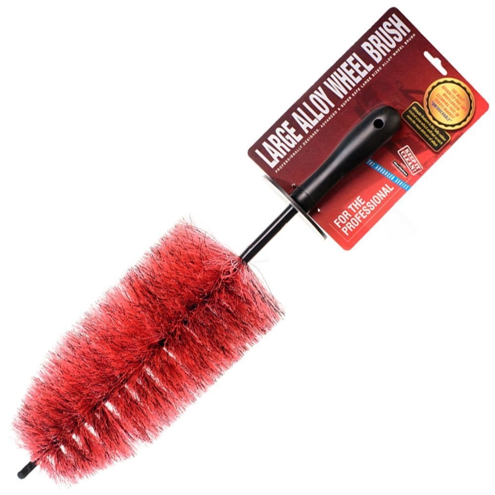 Professional Red & Black Alloy Wheel Brush – MOGG156 – North Star Supplies