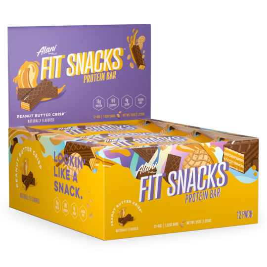Alani Nu Fit Snacks – Protein Bar (12 per case) – Professional Supplements & Protein From A-list Nutrition