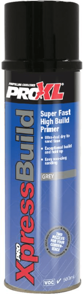 PROXL – Xpress High Build Primer 500ml – Red – 1-5 Cans – North Star Supplies