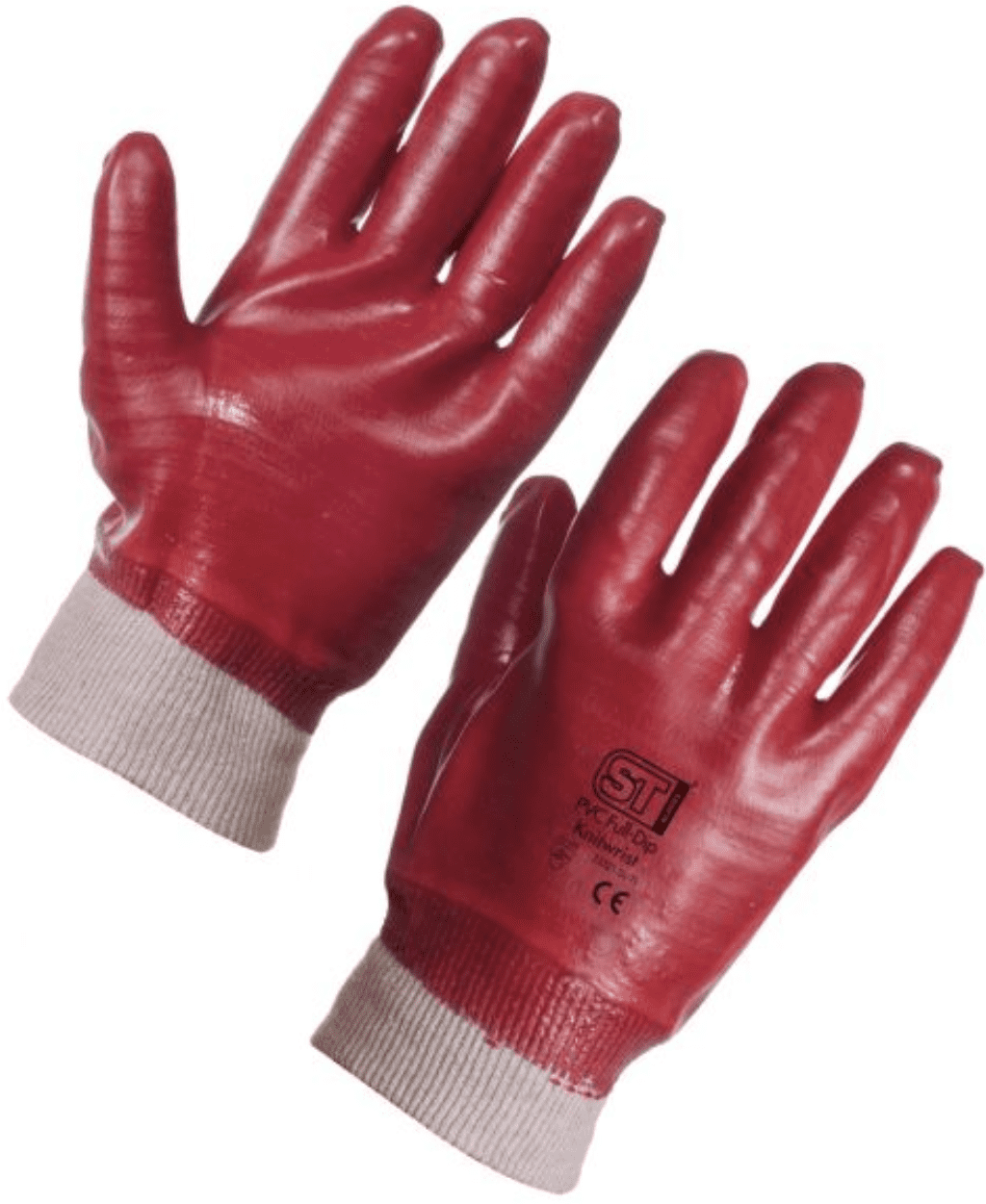 PVC Full Dip Knit Wrist Glove – X Large – North Star Supplies