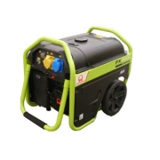 Pramac PX8000 6kVA 230V / 110V Petrol Generator Electric Start With Wheels And Handles – Powerland Generators