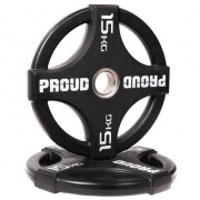 Proud Olympic Quad Grip Plates – Super Strong Fitness 15kg – SuperStrong Fitness