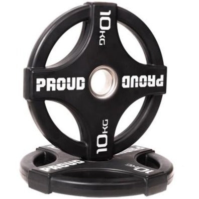 Proud Olympic Quad Grip Plates – Super Strong Fitness 10kg – SuperStrong Fitness