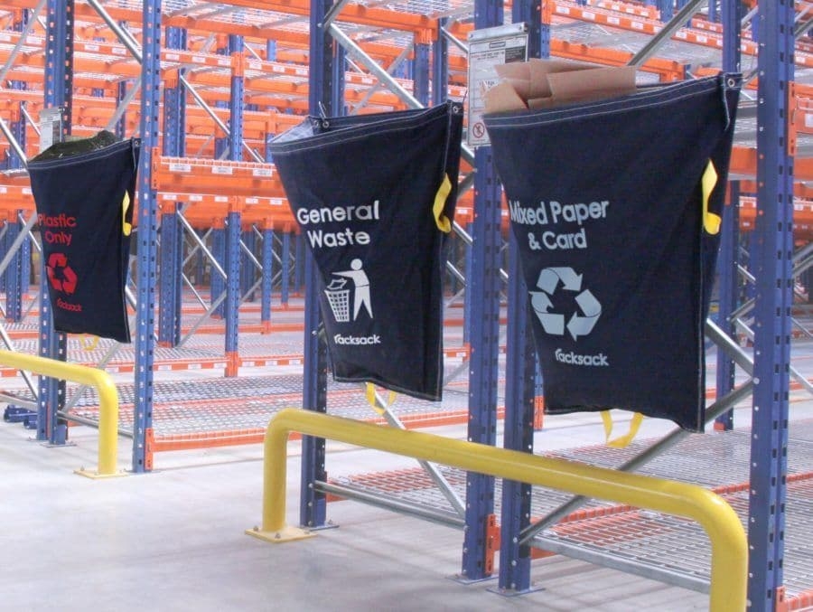 RackSack Warehouse Racking Recycling Sacks – Blue – Electrical – 1 – Durable – PPE – Taft Safety Store