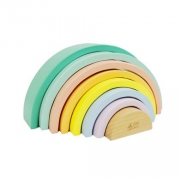 Studio Circus Wooden Pastel Rainbow – Children’s Learning & Vocational Sensory Toys For Children Aged 0-8 Years – Summer Toys/ Outdoor Toys