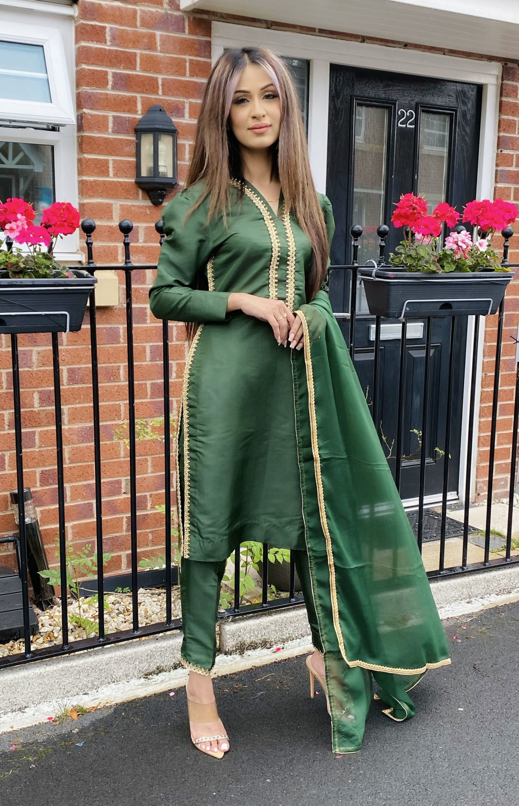 3pc Luxury Suit – Immediate Delivery Bottle Green – XS – Sale Items – Party Wear – Izzza