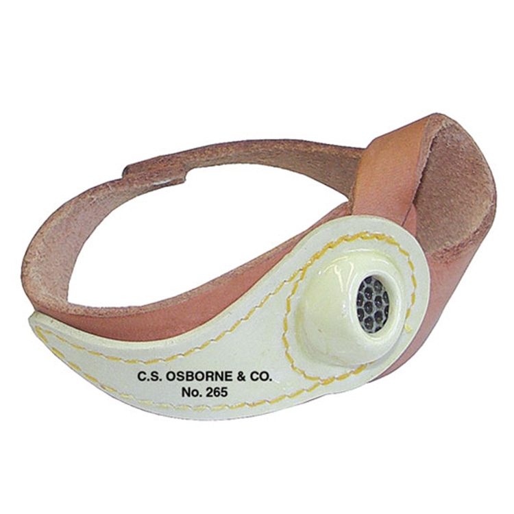 C.S. Osborne – Rawhide Sail Palm – Left Hand – Brown Colour – Textile Tools & Accessories