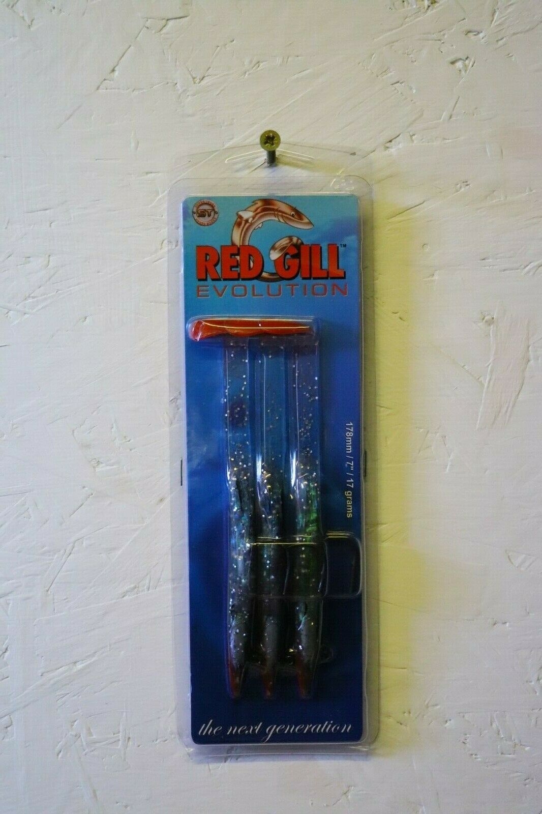 Red Gill Evolution Eels, Black Ice – 178mm, 17g, 3 per pack