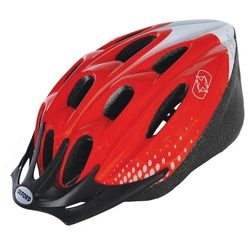 Bicycle Helmets Adults Oxford F15 – 58-61CM / RED/WHITE