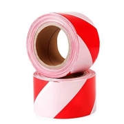 Non Adhesive Barrier Tape – Red/white – 500M X 75Mm Street Solutions UK