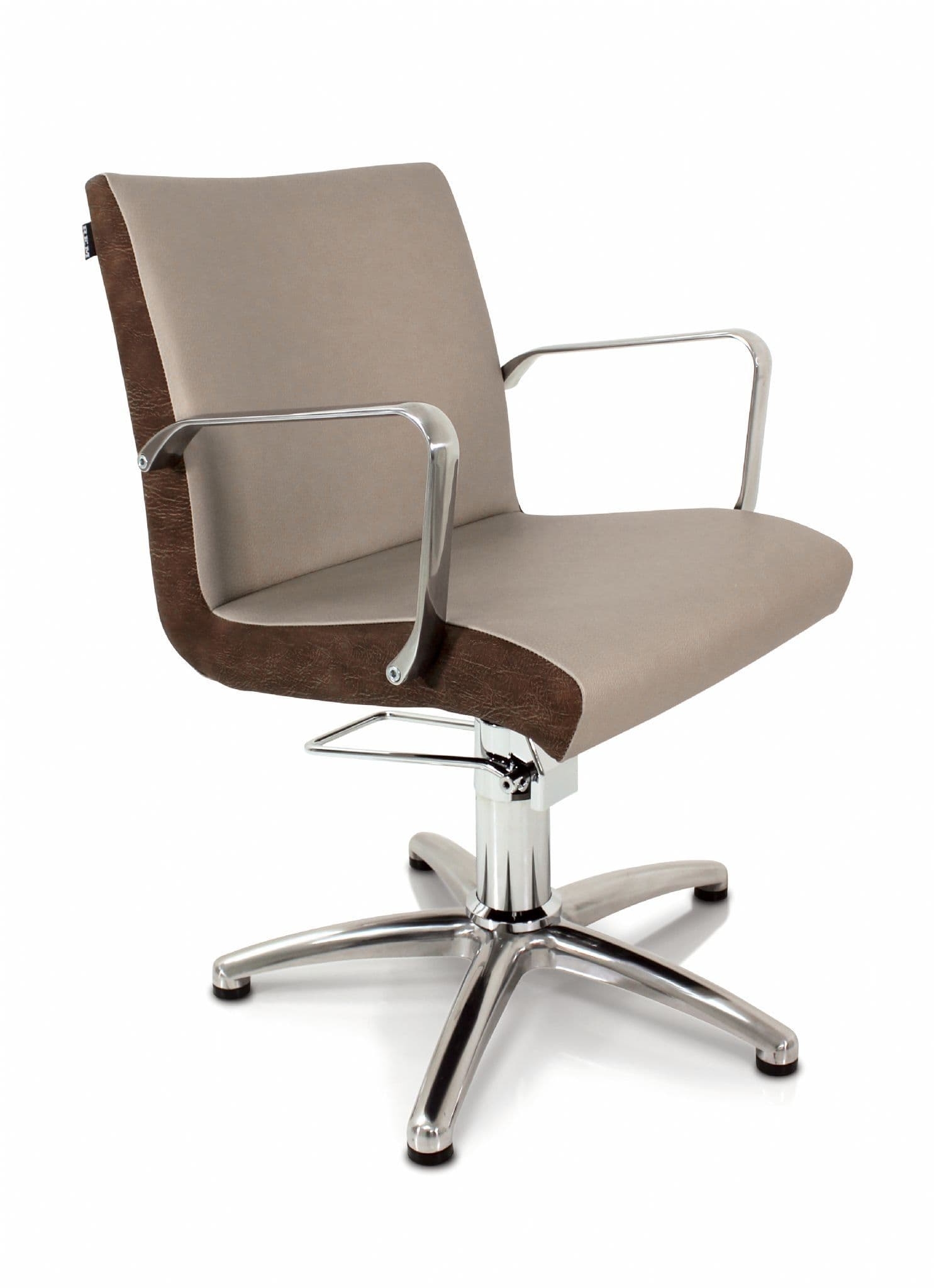 REM Ariel Hydraulic Salon Styling Chair – Standard – White – Better Salon Supplies