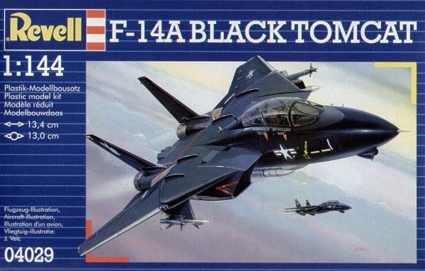 Revell 1/144 F-14A Black Tomcat – # 04029 – Model Hobbies