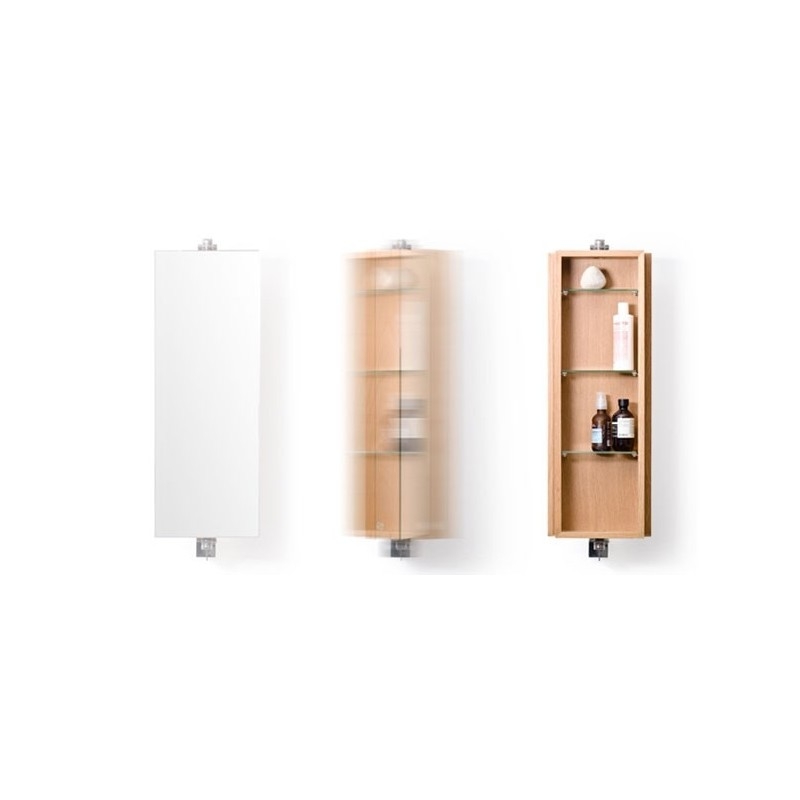 Wireworks Natural Oak Revolve 710 Domain Cabinet