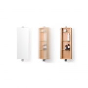 Wireworks Natural Oak Revolve 710 Domain Cabinet