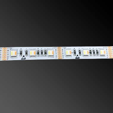 RGBCWW Colour Changing LED Flexible Strip – 5050 Large LED – 12V 24W/m – 12V Lights – Suitable For Horseboxes, Caravans & Boats – Aten Lighting