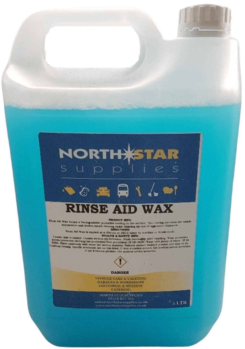 Rinse Aid Wax – North Star Supplies – 5 Ltr – North Star Supplies