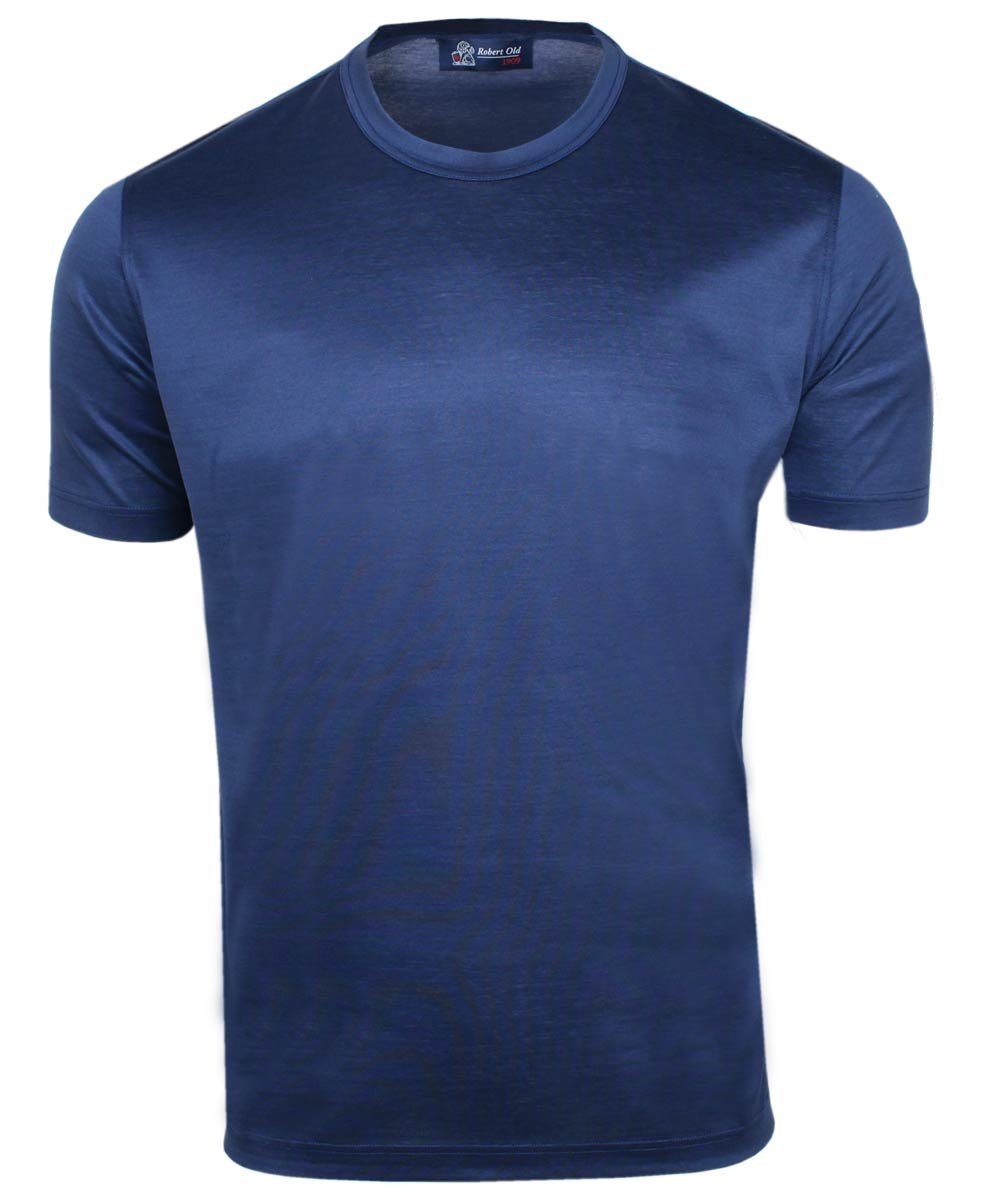 Robert Old Mens 100% Natural Cotton Plain T-shirts – 58 – Robert Old & Co