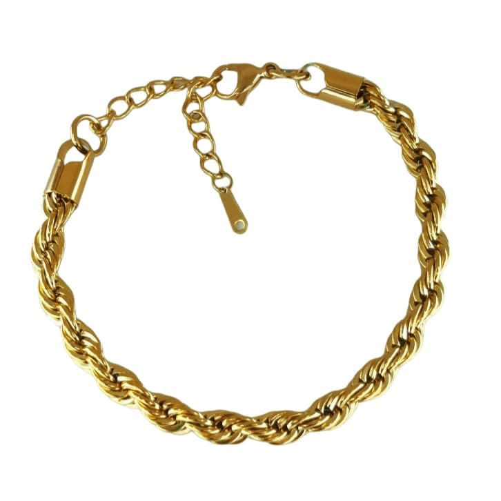 Rope Bracelet £24.99 15+5cm – Gold – Ezavision