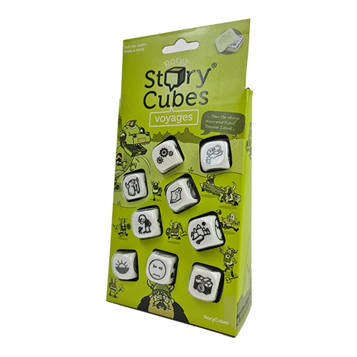 Rory’s Story Cubes Voyages HT – Dice Game – The Creativity Hub – Children’s Games & Toys From Minuenta
