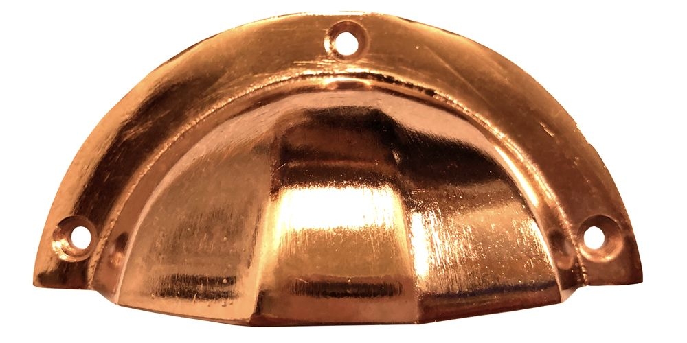 Knobbles & Bobbles – Cabinet Cup Handle – Cupboard Hardware – Rose Gold / Gold – Rose Gold – 10cm – Variant 24045