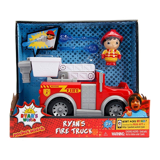 Ryan’s World Fire Truck – Children’s Games & Toys From Minuenta