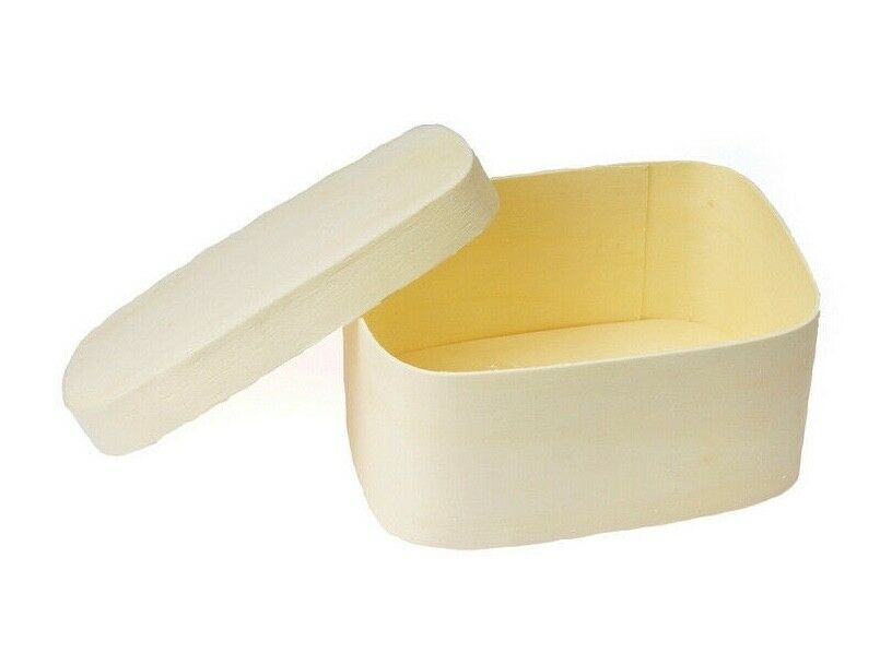 Small Rectangle Wooden Gift Box with Lid (11 x 8 x 4.5cm) 10 pieces – Canape King