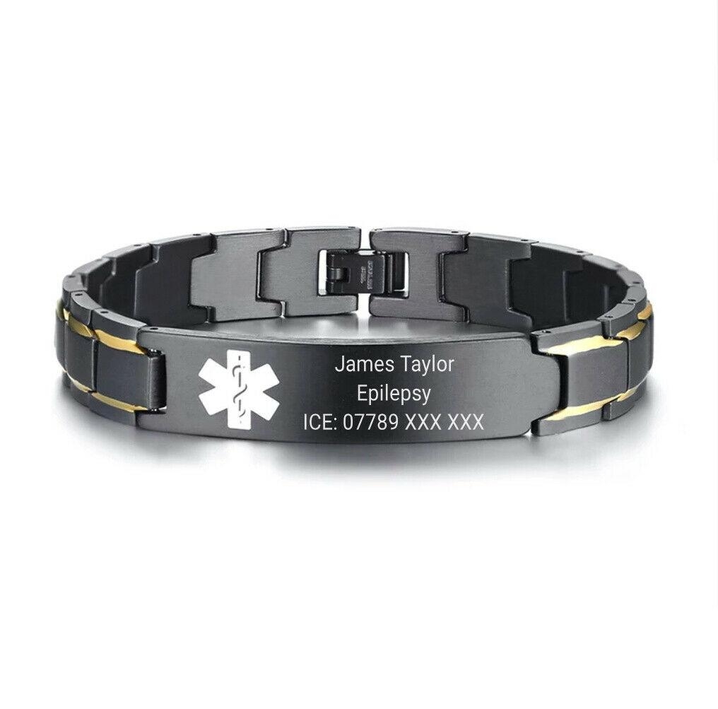 Ripley Medical Alert Bracelet Blue – Personalised Medical