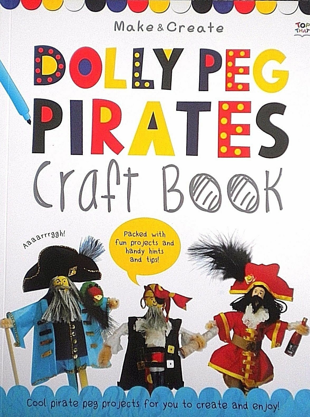 Make and Create: Dolly Peg Pirate Craft Kit