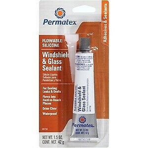 Permatex® Flowable Silicone Windshield & Glass Sealer 81730