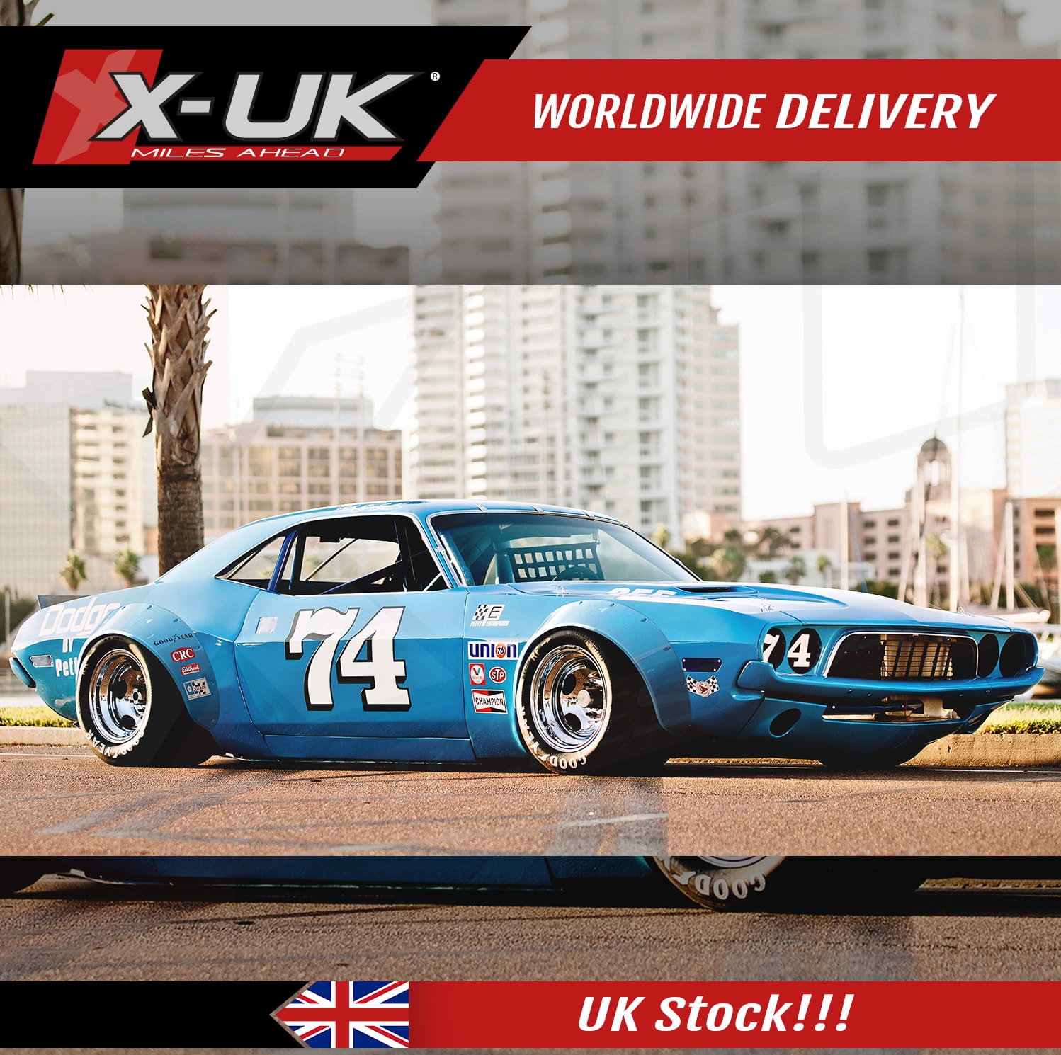 Muscle 15Cm (5.9”) Fender Flares (Pair) – X-UK Ltd