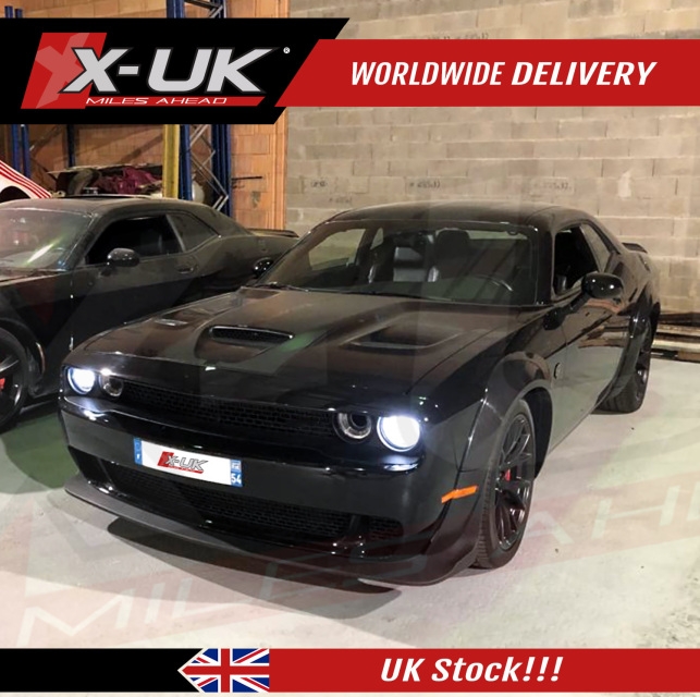 Dodge Demon Style Wide Body Fender Flares For Dodge Hellcat 2015-2019 – X-UK Ltd
