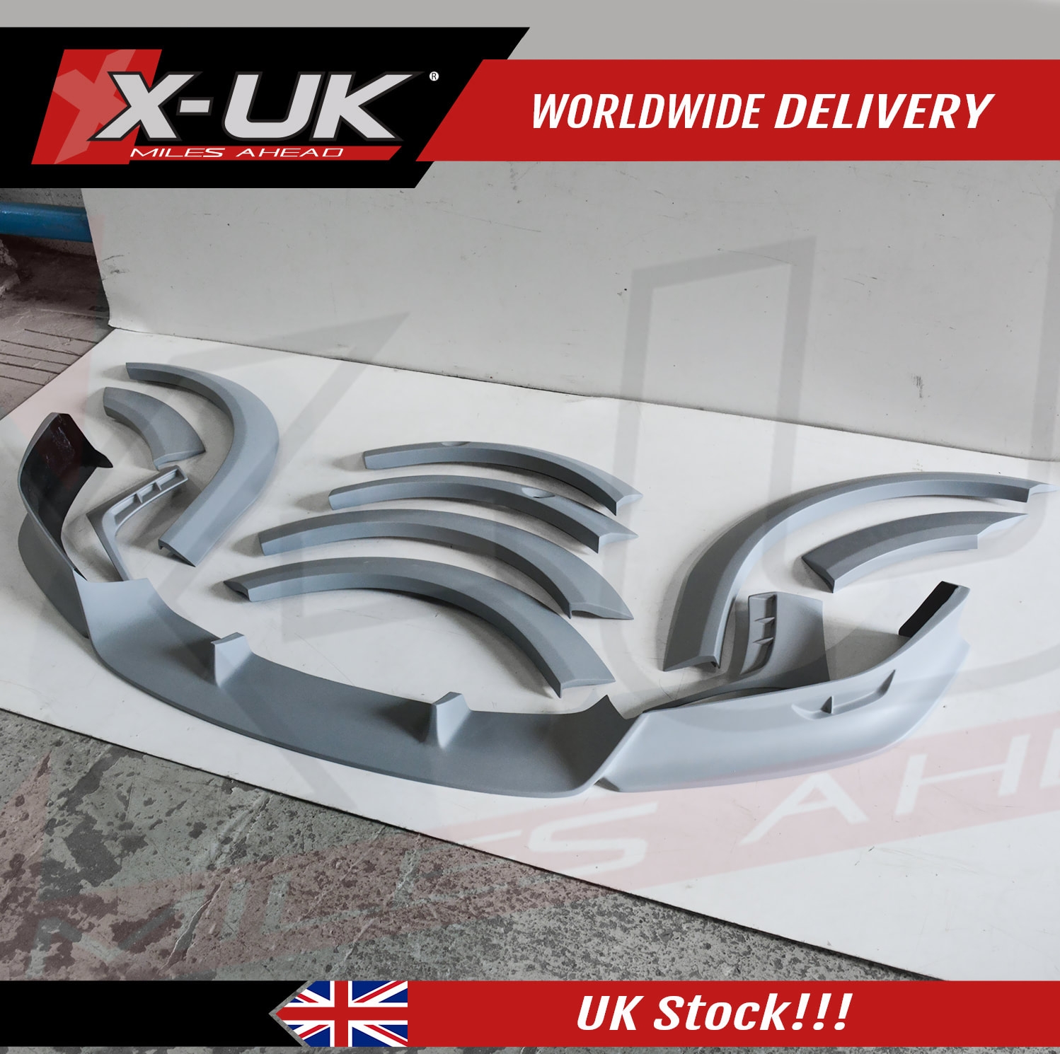 Tesla Model X 2015-2020 Frp Widebody Kit Upgrade – X-UK Ltd