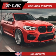 Bmw X3 2020-2021 M Sport 3 Piece Front Splitter Lip Gloss Black – X-UK Ltd
