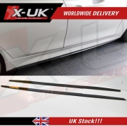 Bmw 3 Series F30 / F31 2011-2018 Side Skirts Extensions Blades Matte Black – X-UK Ltd