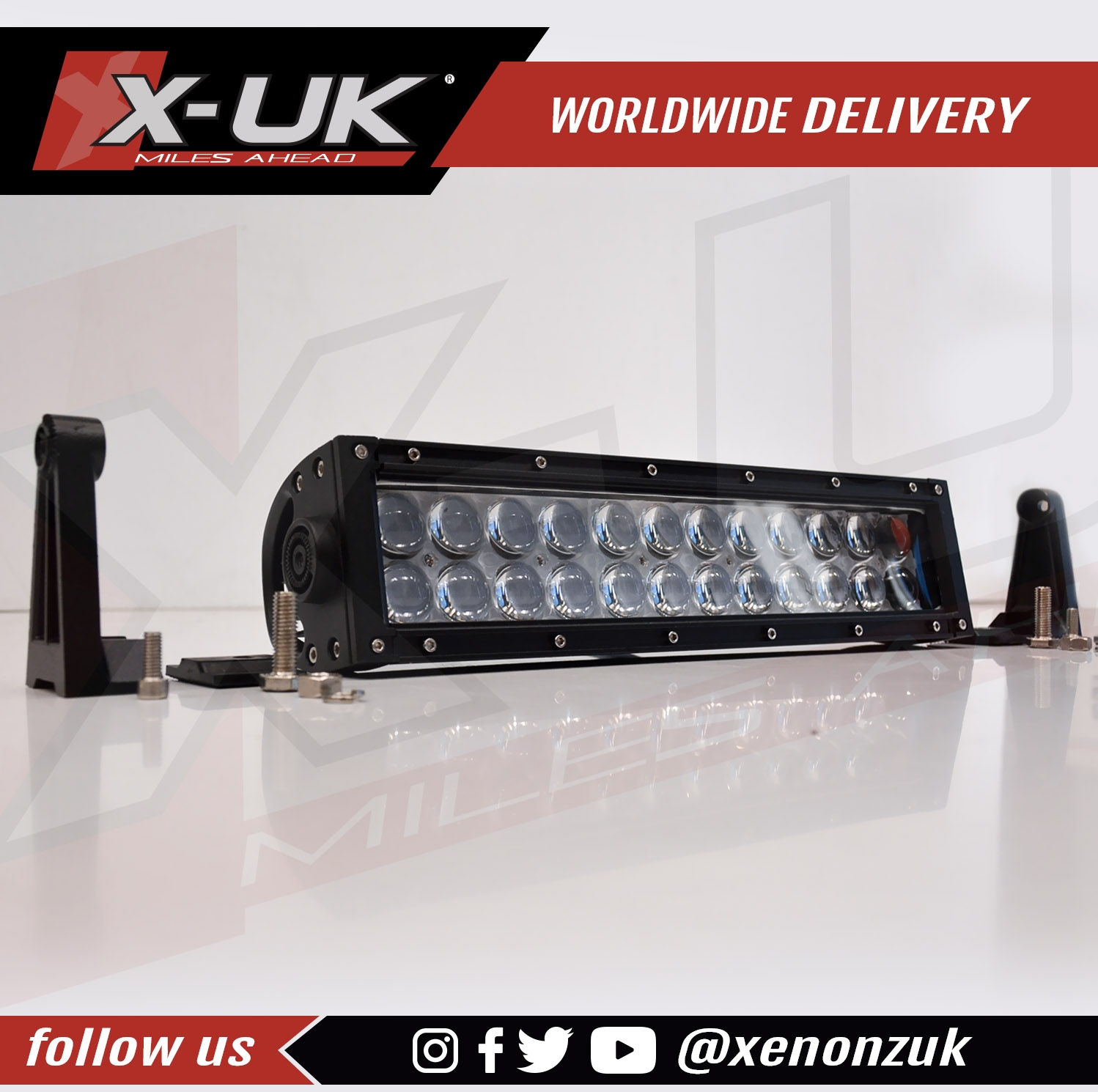 Led 72W 4D Light Bar 14 Inch – X-UK Ltd