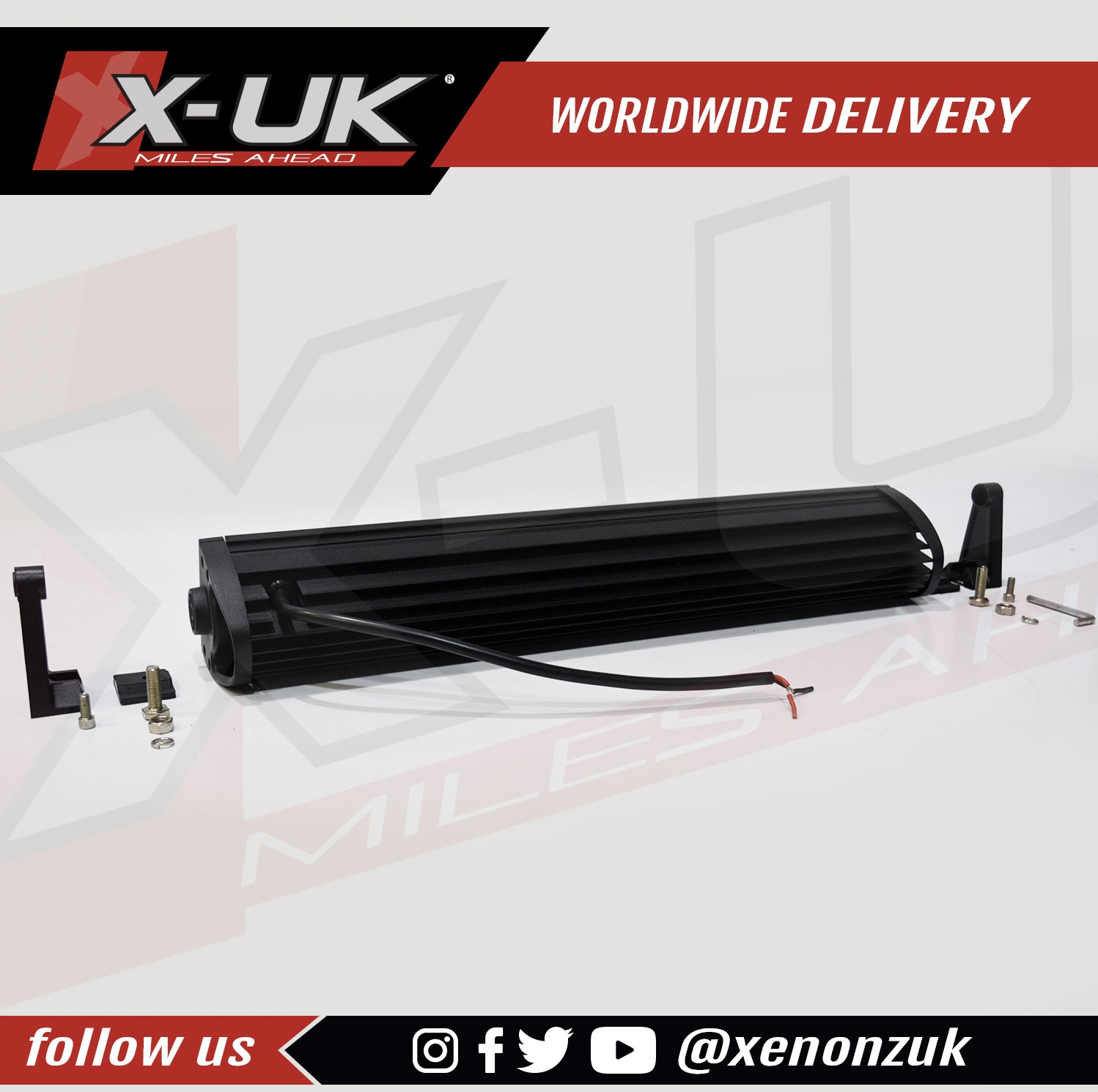 Led Light Bar 22 Inch 120W 4D – X-UK Ltd