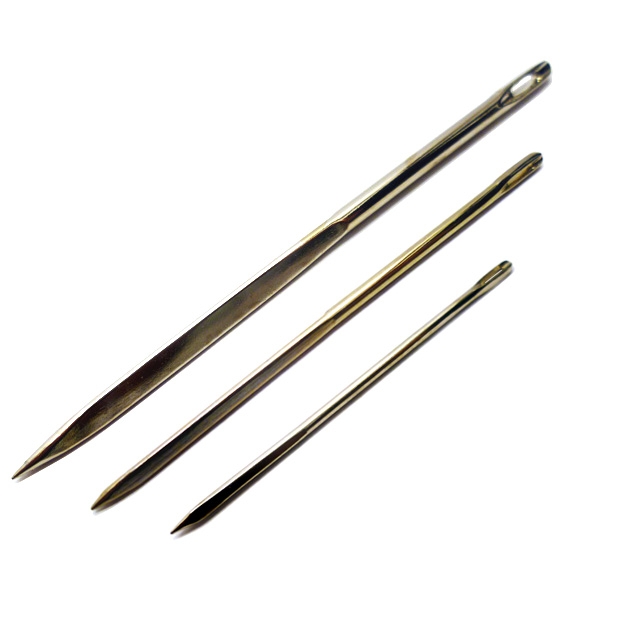 C.S. Osborne – Sailmakers Needles / Canvas Needles – 16 – Silver Colour – Textile Tools & Accessories