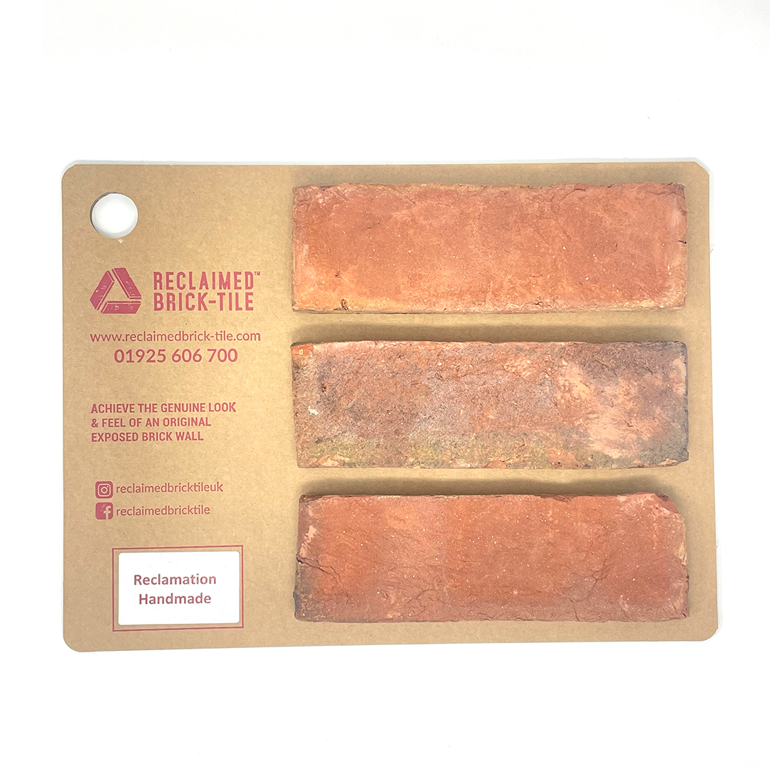 Sample Brick Slips – Reclamation Handmade – Reclaimed Brick Tiles