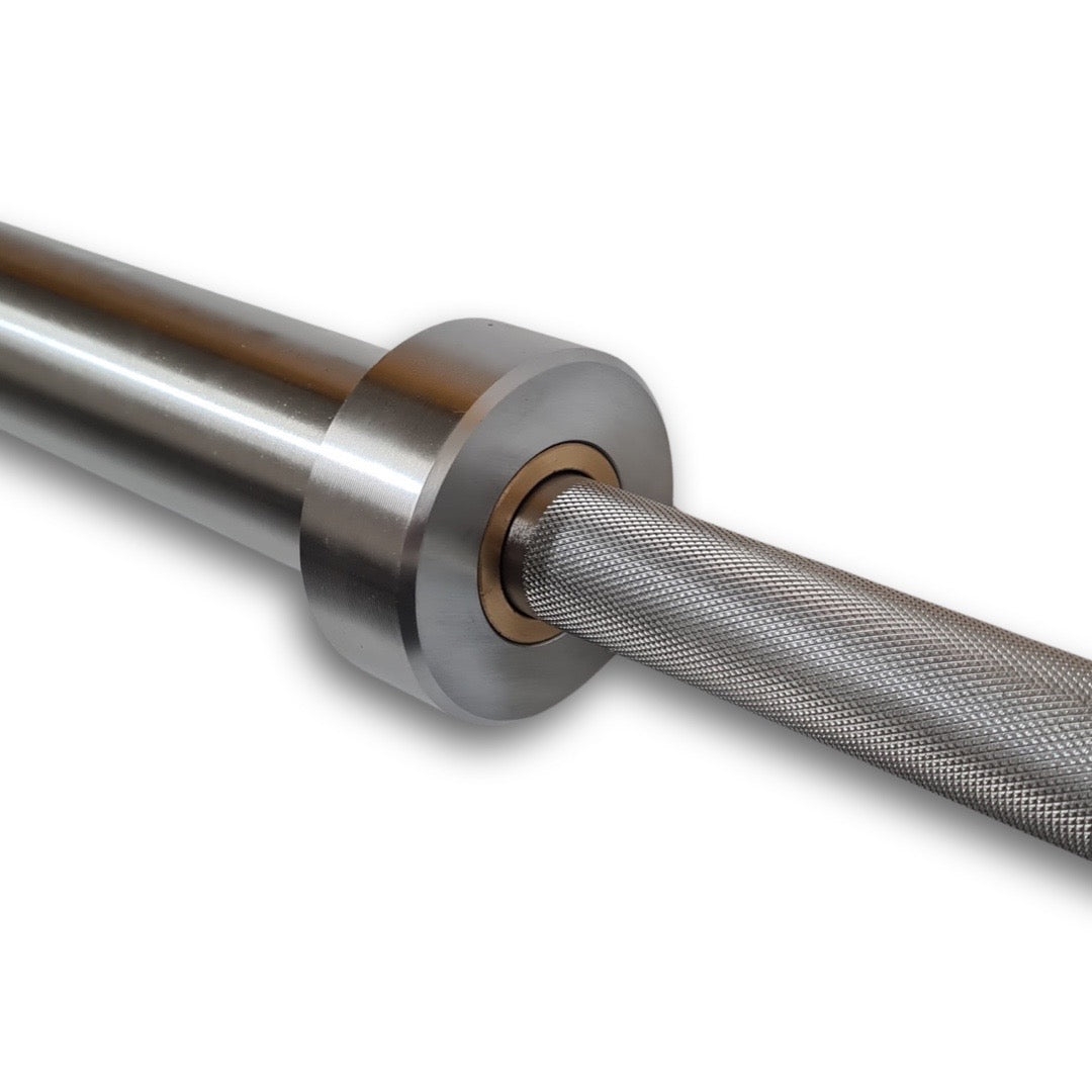 SilverBack Olympic Barbell – SuperStrong Fitness 20kg Hardened Chrome – SuperStrong Fitness