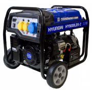 Hyundai HY9000LEK 9.4Kva Electric Start Petrol Generator With Wheel Kit – Powerland Generators