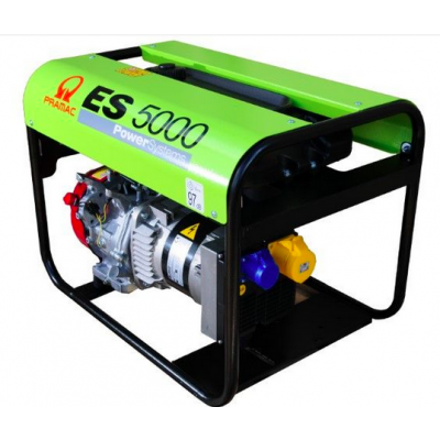 Pramac ES5000 4.6kw 230V / 110V Long Run Petrol Generator Recoil Start – Powerland Generators