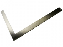 H.Webber – Rigid Durable Steel Carpenters Set Square 16″ by 24″ (Imperial) – Silver Colour – Textile Tools & Accessories