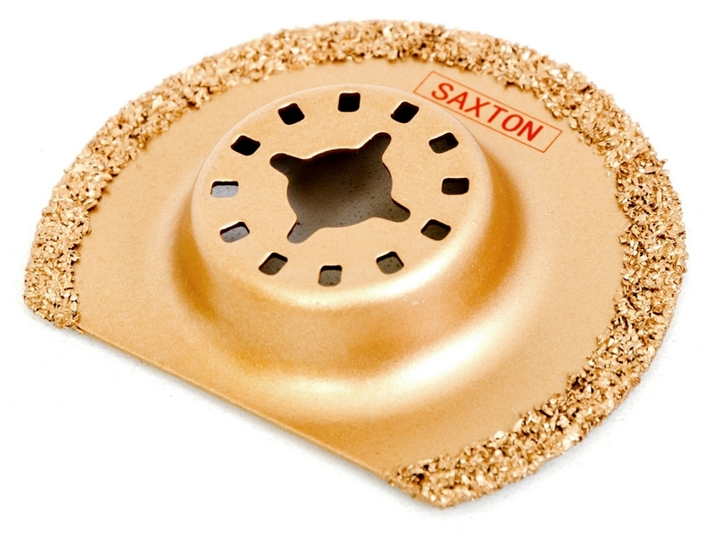 Saxton Carbide Blade 63mm Compatible with Fein Multimater Bosch Makita Oscillating Multitool
