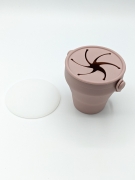 Silicone Snack Pots Blush – Children’s Silicone Tableware – Tiny Roo
