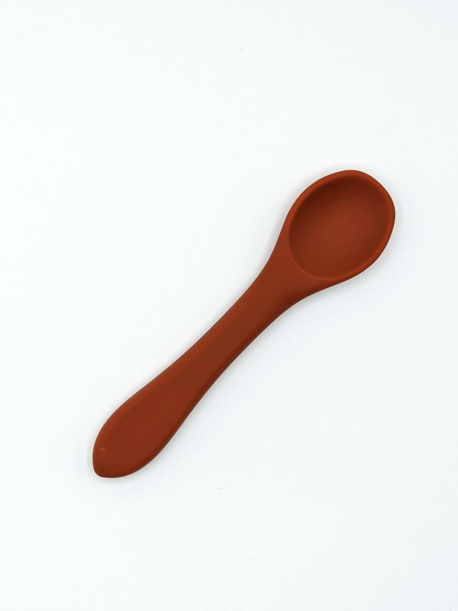 Silicone Spoon Rust – Children’s Silicone Tableware – Tiny Roo